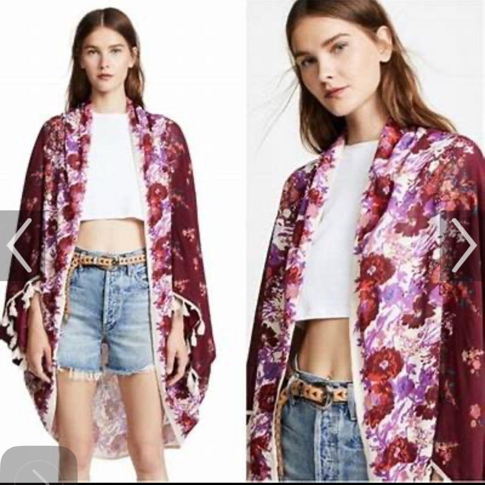 Free People Kimono “Bali wrapped in Blooms”